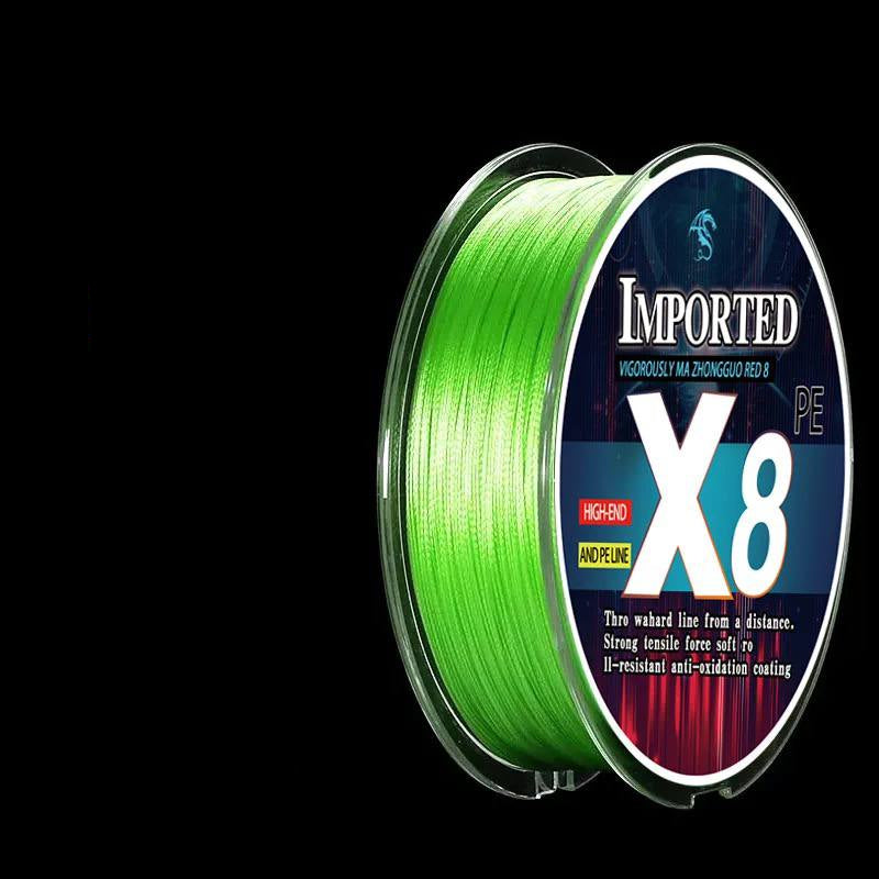 X8 Imported PE Braided Fishing Line – 120m High Strength