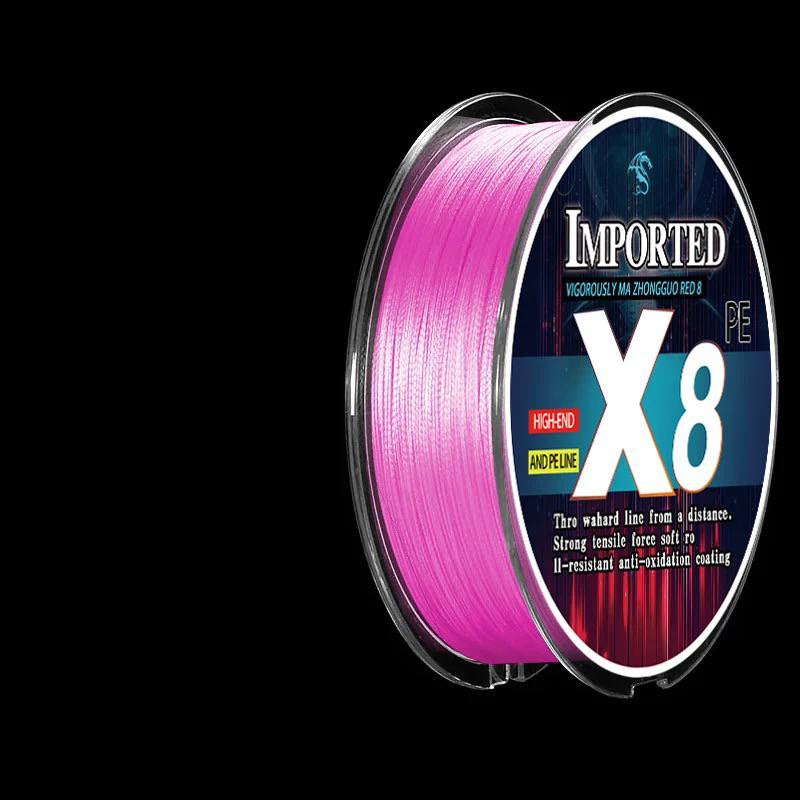 X8 Imported PE Braided Fishing Line – 120m High Strength