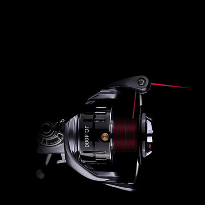 TAKUMI Silver Spinning Reel — Zero-Play Drive, CNC Metal Handle