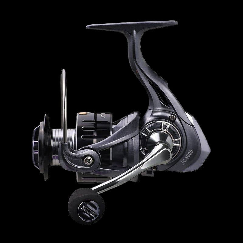 TAKUMI Silver Spinning Reel — Zero-Play Drive, CNC Metal Handle