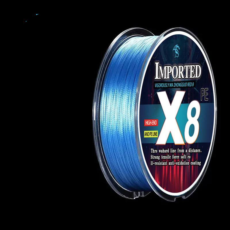 X8 Imported PE Braided Fishing Line – 120m High Strength