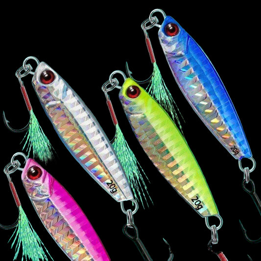 Double Hook Metal Jig 7g 1pc Random