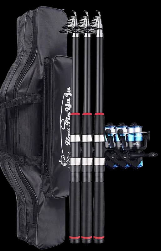 Fishing Rod Kit — Multiple Sets & Lengths (Free Gift Included 🎁)
