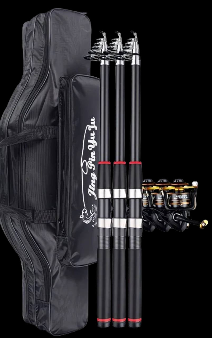Fishing Rod Kit — Multiple Sets & Lengths (Free Gift Included 🎁)