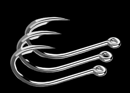 Fishing Hooks Pack — Multiple Sizes (Buy 2 Get 1 Bonus)