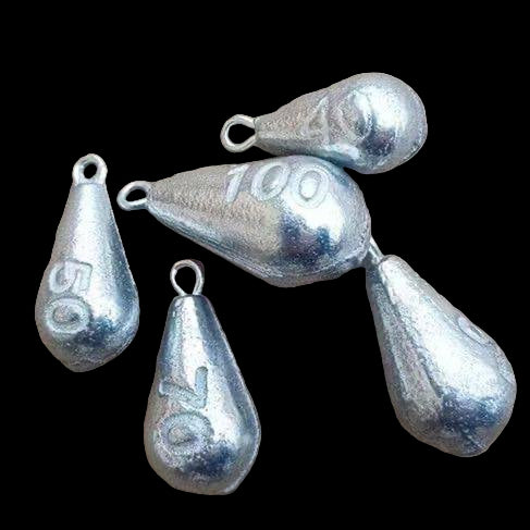 Fishing Sinkers (Lead Imitation) – Multiple Weights & Packs